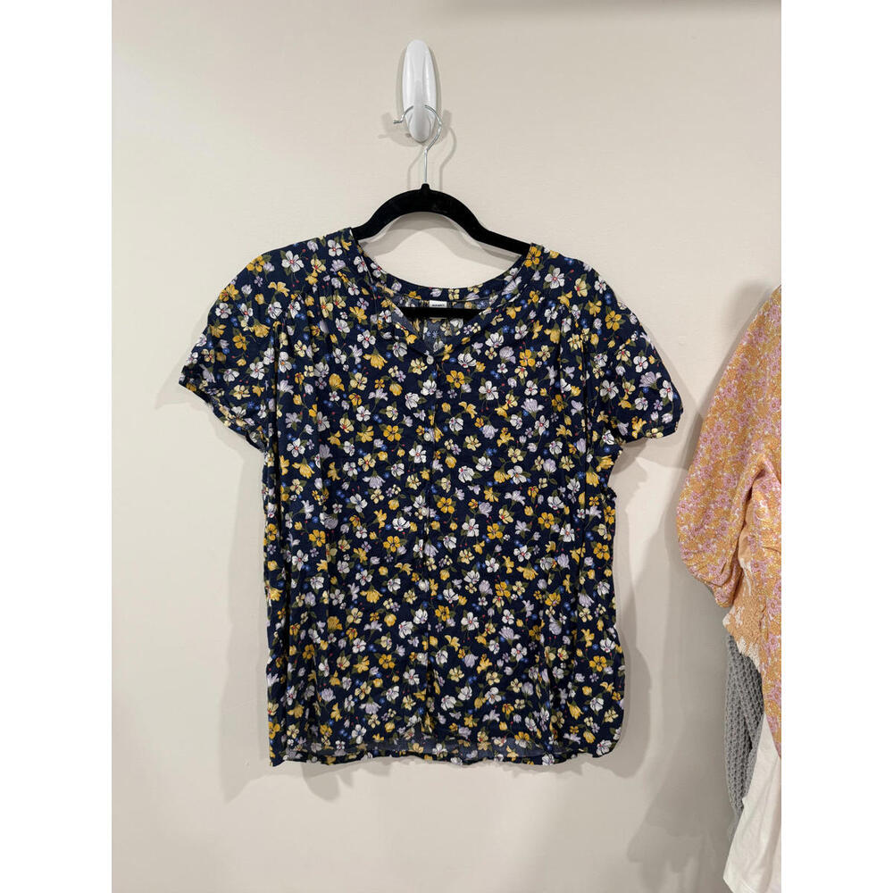 Old Navy Floral Print Women's Blouse XL